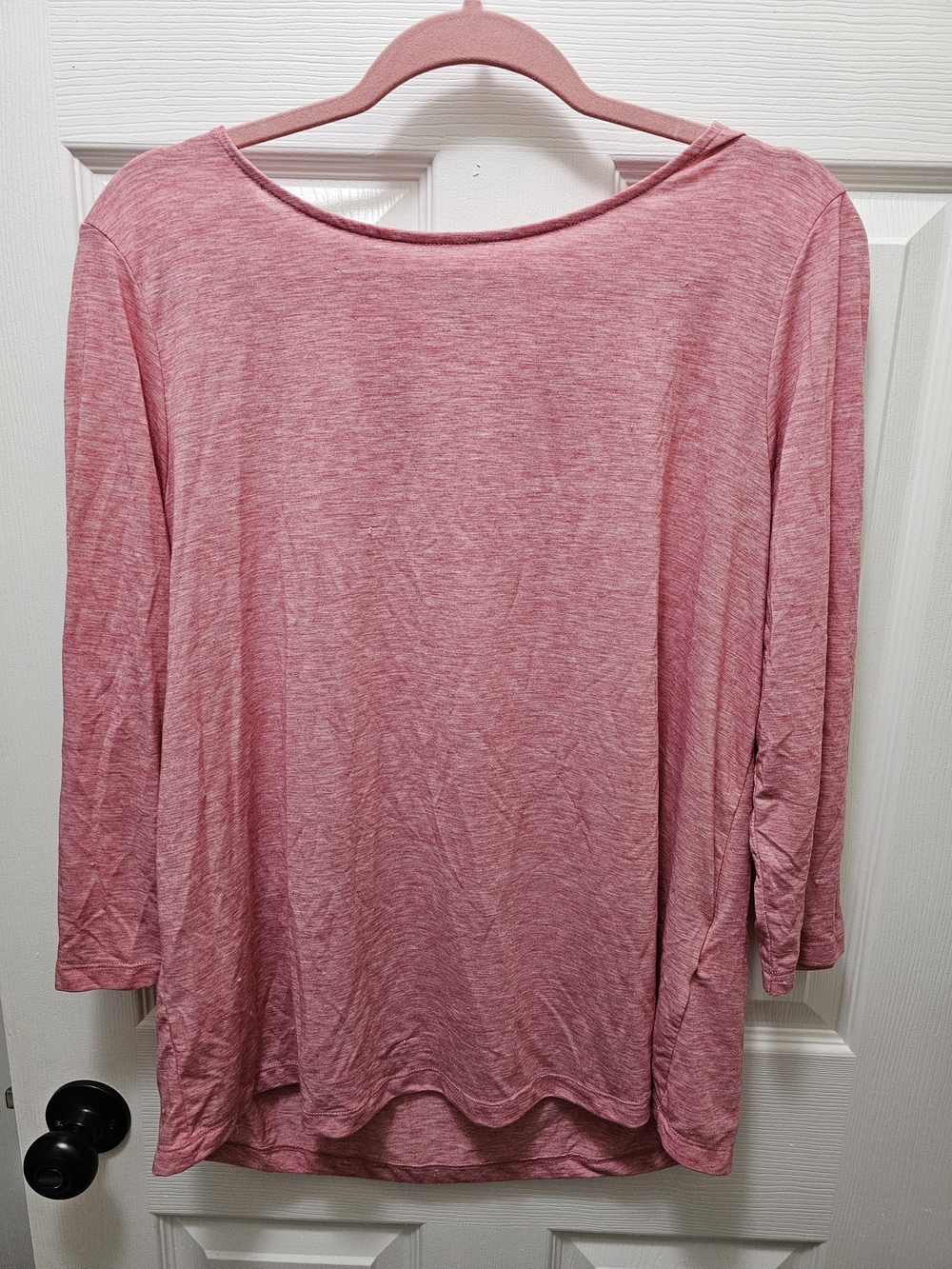 Sherpa Adventure Gear Pink Heather Long Sleeve Top Large